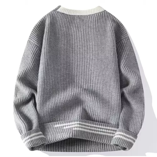 Replica Burberry Fashion Sweaters Long Sleeved For Men #1364593 $48.00 USD for Wholesale