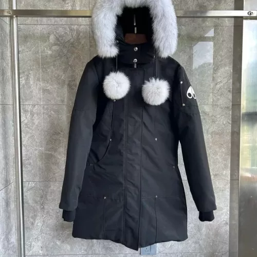 Moose Knuckles Down Feather Coat Long Sleeved For Women #1364605