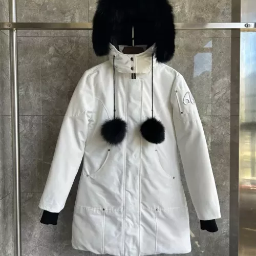 Moose Knuckles Down Feather Coat Long Sleeved For Women #1364606