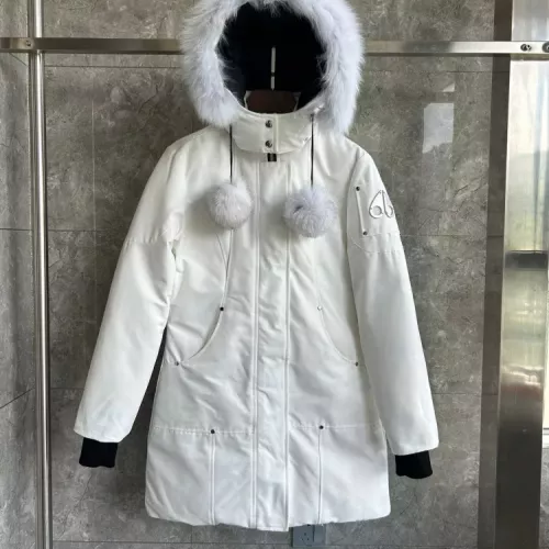 Moose Knuckles Down Feather Coat Long Sleeved For Women #1364608
