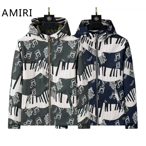 Replica Amiri Jackets Long Sleeved For Men #1364936 $52.00 USD for Wholesale