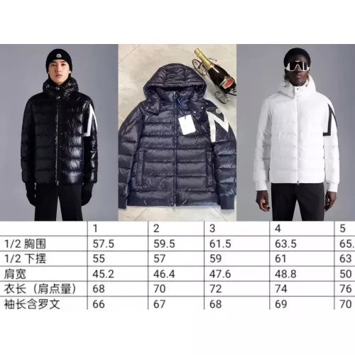 Replica Moncler Down Feather Coat Long Sleeved For Men #1364998 $125.00 USD for Wholesale