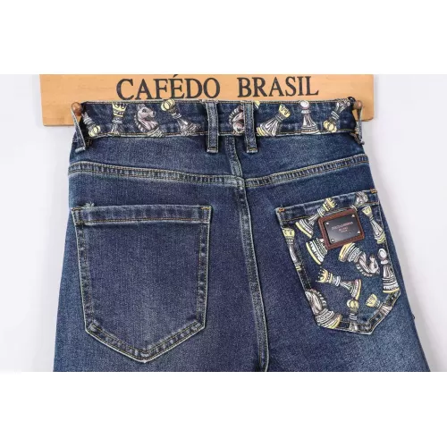 Replica Dolce & Gabbana D&G Jeans For Men #1365014 $48.00 USD for Wholesale