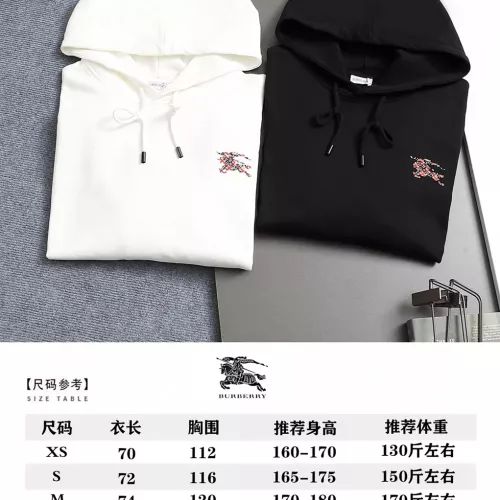 Replica Burberry Hoodies Long Sleeved For Unisex #1365037 $64.00 USD for Wholesale