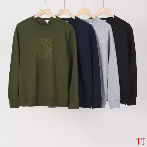 Replica LOEWE Hoodies Long Sleeved For Men #1365084 $45.00 USD for Wholesale