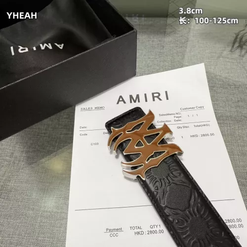 Replica Amiri AAA Quality Belts For Men #1365103 $72.00 USD for Wholesale