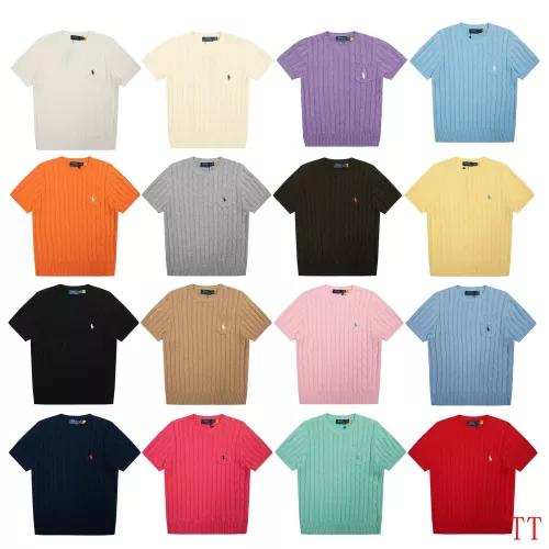 Replica Ralph Lauren Polo Sweaters Short Sleeved For Women #1365253 $42.00 USD for Wholesale