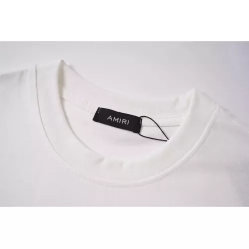 Replica Amiri T-Shirts Short Sleeved For Unisex #1365282 $32.00 USD for Wholesale