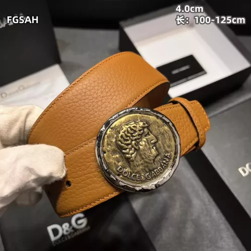 Replica Dolce & Gabbana D&G AAA Quality Belts For Men #1365293 $72.00 USD for Wholesale