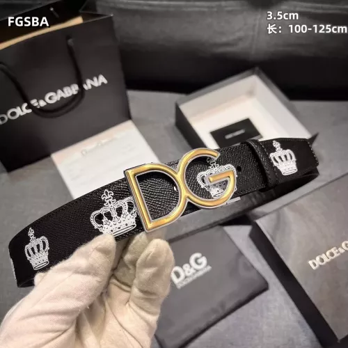 Replica Dolce & Gabbana D&G AAA Quality Belts For Men #1365326 $82.00 USD for Wholesale