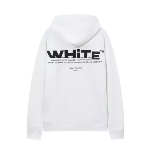 Replica Off-White Hoodies Long Sleeved For Unisex #1365472 $52.00 USD for Wholesale