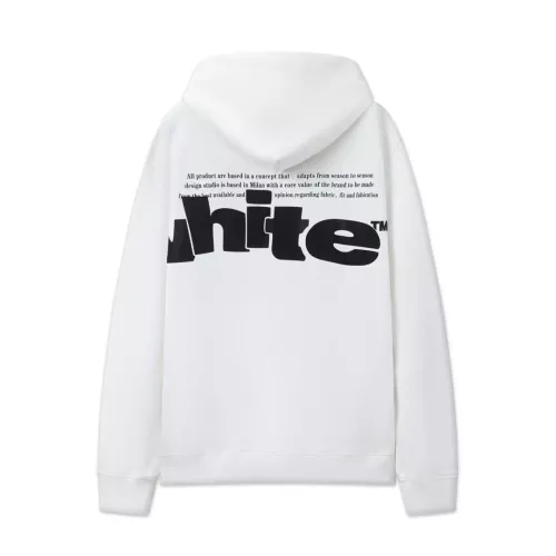 Replica Off-White Hoodies Long Sleeved For Unisex #1365476 $52.00 USD for Wholesale