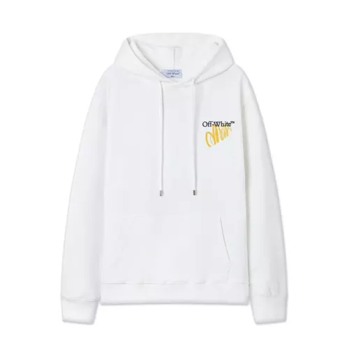 Replica Off-White Hoodies Long Sleeved For Unisex #1365486 $52.00 USD for Wholesale