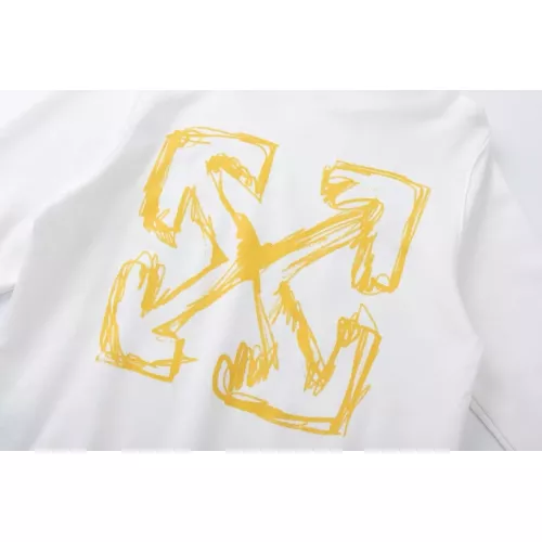 Replica Off-White Hoodies Long Sleeved For Unisex #1365486 $52.00 USD for Wholesale