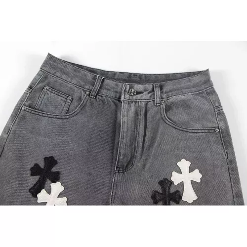 Replica Chrome Hearts Jeans For Unisex #1365493 $80.00 USD for Wholesale
