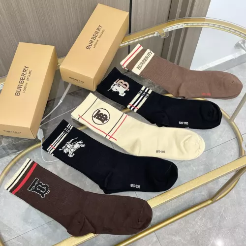 Replica Burberry Socks #1365546 $29.00 USD for Wholesale
