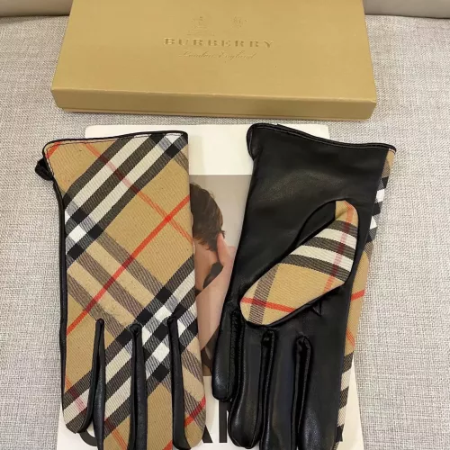 Replica Burberry Gloves #1365842 $48.00 USD for Wholesale