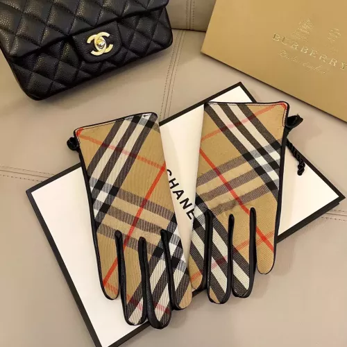 Replica Burberry Gloves #1365842 $48.00 USD for Wholesale