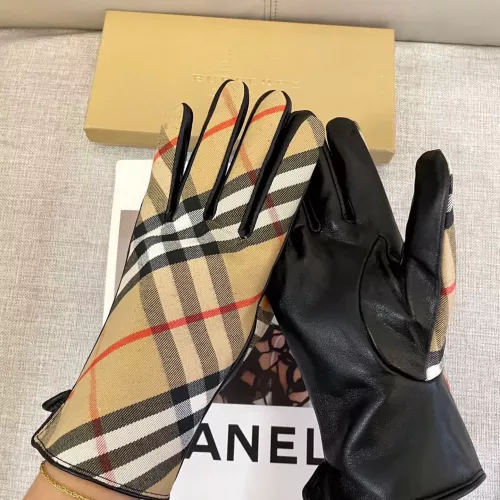 Replica Burberry Gloves #1365842 $48.00 USD for Wholesale