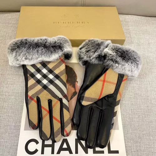 Replica Burberry Gloves #1365843 $48.00 USD for Wholesale