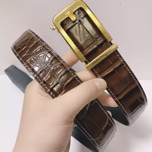 Replica Salvatore Ferragamo AAA Quality Belts For Men #1365845 $60.00 USD for Wholesale