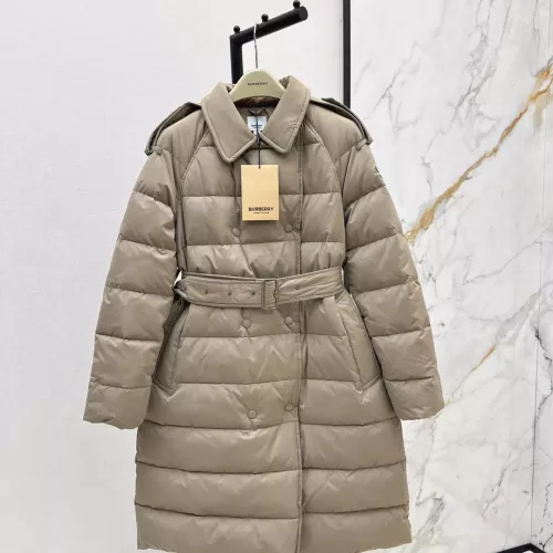 Burberry Down Feather Coat Long Sleeved For Women #1366316, $245.00 USD, [ITEM#1366316], Burberry Down Feather Coat