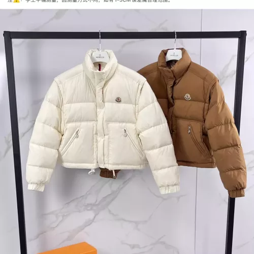 Replica Moncler Down Feather Coat Long Sleeved For Women #1366754 $180.00 USD for Wholesale