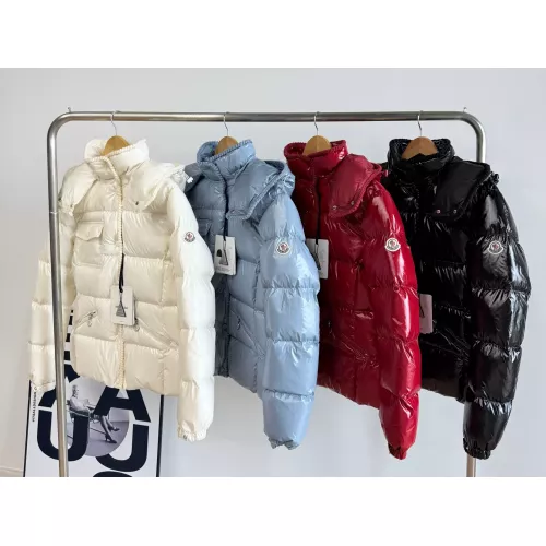 Replica Moncler Down Feather Coat Long Sleeved For Women #1366778 $170.00 USD for Wholesale