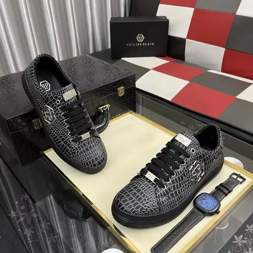 Replica Philipp Plein PP Casual Shoes For Men #1367756 $80.00 USD for Wholesale