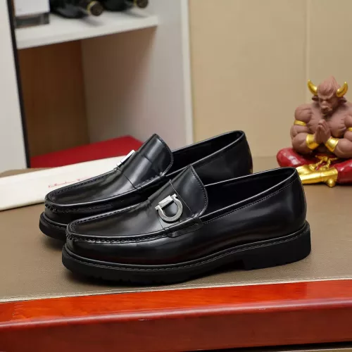 Salvatore Ferragamo Leather Shoes For Men #1367848, $96.00 USD, [ITEM#1367848], Salvatore Ferragamo Leather Shoes