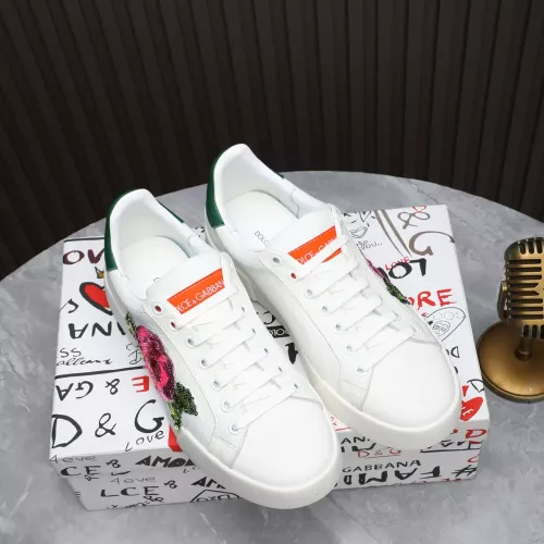 Replica Dolce & Gabbana D&G Casual Shoes For Women #1368138 $88.00 USD for Wholesale