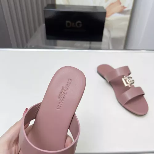 Replica Dolce & Gabbana D&G Slippers For Women #1368525 $85.00 USD for Wholesale
