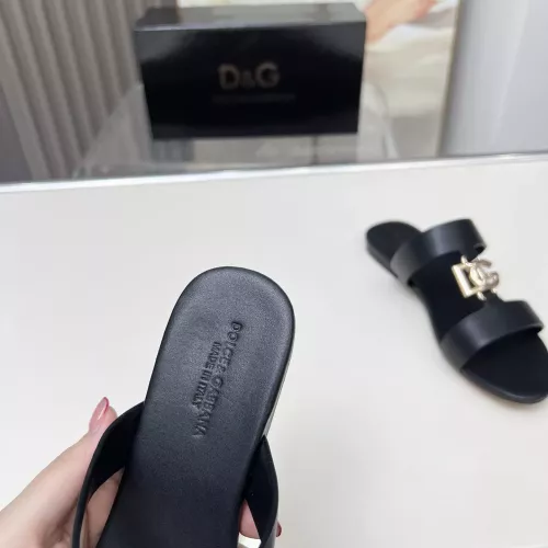 Replica Dolce & Gabbana D&G Slippers For Women #1368537 $85.00 USD for Wholesale