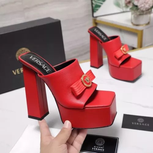 Replica Versace Slippers For Women #1368675 $118.00 USD for Wholesale