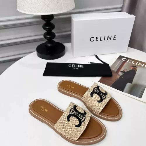 Replica Celine Slippers For Women #1368699 $76.00 USD for Wholesale