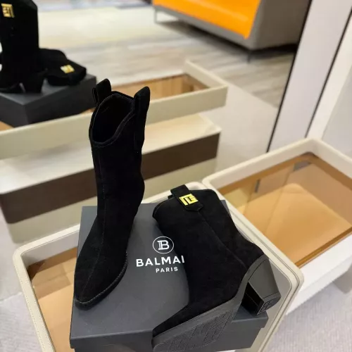 Replica Balmain Boots For Women #1368765 $192.00 USD for Wholesale