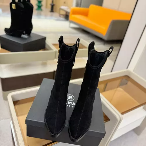 Replica Balmain Boots For Women #1368765 $192.00 USD for Wholesale