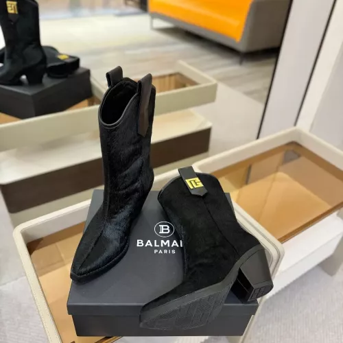 Replica Balmain Boots For Women #1368766 $192.00 USD for Wholesale