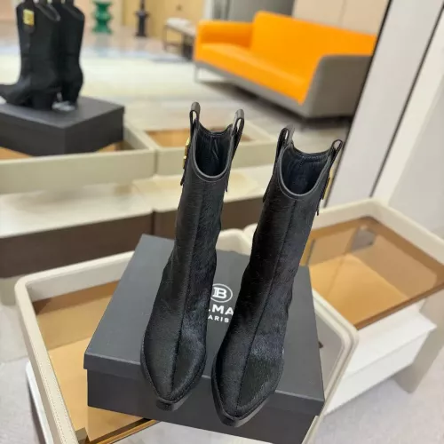 Replica Balmain Boots For Women #1368766 $192.00 USD for Wholesale