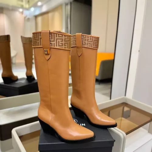 Replica Balmain Boots For Women #1368772 $232.00 USD for Wholesale
