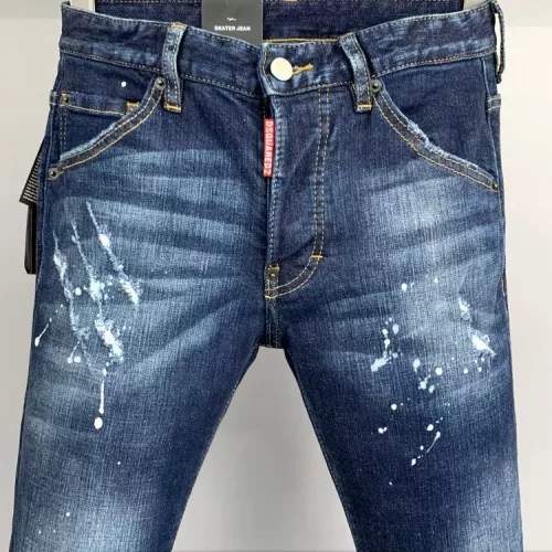 Replica Dsquared Jeans For Men #1368902 $60.00 USD for Wholesale