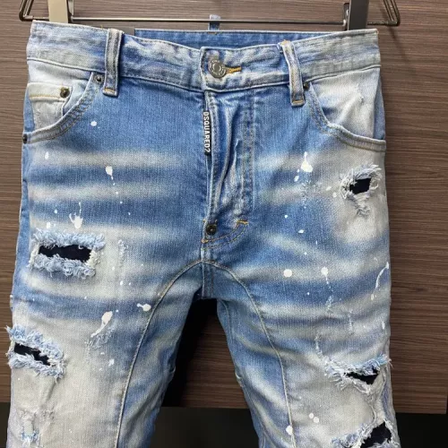 Replica Dsquared Jeans For Men #1368925 $64.00 USD for Wholesale