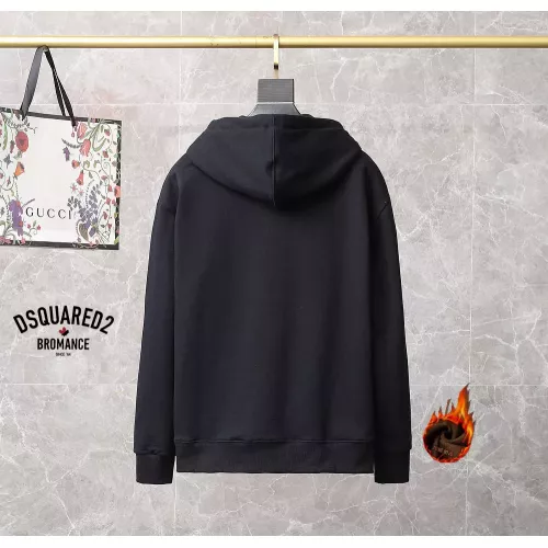 Replica Dsquared Hoodies Long Sleeved For Men #1369421 $45.00 USD for Wholesale