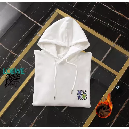 Replica LOEWE Hoodies Long Sleeved For Men #1369484 $45.00 USD for Wholesale