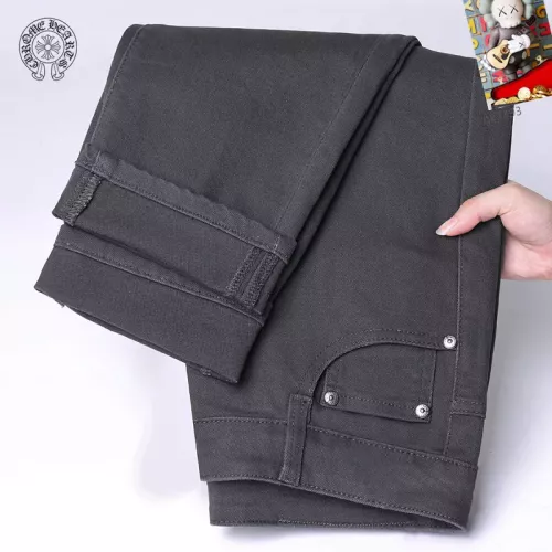 Replica Chrome Hearts Jeans For Men #1369498 $48.00 USD for Wholesale