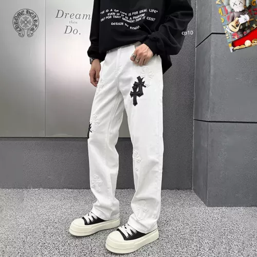 Replica Chrome Hearts Jeans For Men #1369599 $48.00 USD for Wholesale