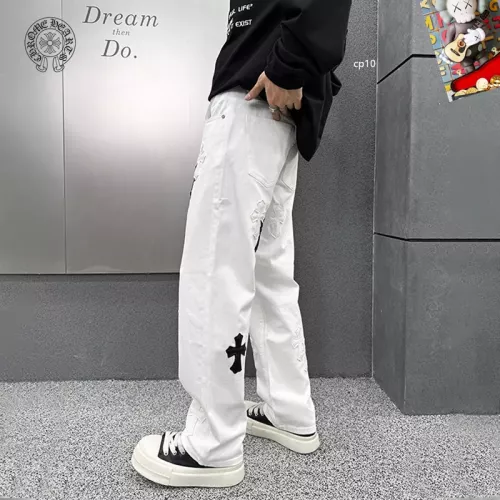 Replica Chrome Hearts Jeans For Men #1369599 $48.00 USD for Wholesale