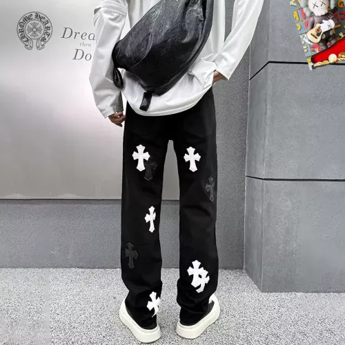 Replica Chrome Hearts Jeans For Men #1369604 $48.00 USD for Wholesale