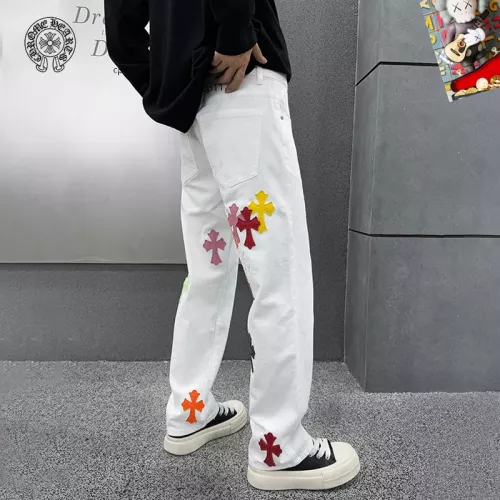 Replica Chrome Hearts Jeans For Men #1369608 $48.00 USD for Wholesale