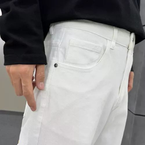 Replica Chrome Hearts Jeans For Men #1369608 $48.00 USD for Wholesale
